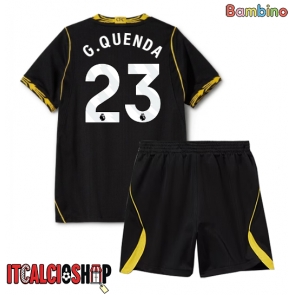 Chelsea Geovany Quenda #23 Seconda Maglia Bambino 2026-27 Manica Corta (+ Pantaloni corti)